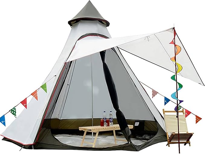 Dome Camping Tent 12'x10'x8' 5-6 Person 4 Season
