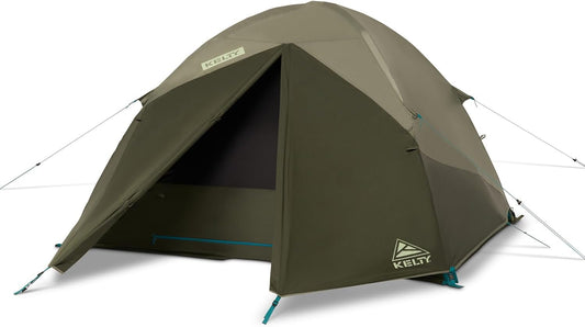 Kelty Daydreamer 4P + 6P Camping Tent, Blackout Fabric, Interior Light Diffusing Gear Loft, Standing Height, PFAS Free