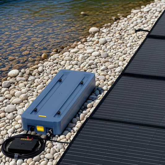 SUNJOY IceCove Portable Air Conditioner Power Bank for Outdoor Tents and Indoors - Blue